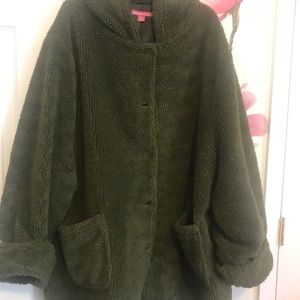 Woman Within, teddy coat.